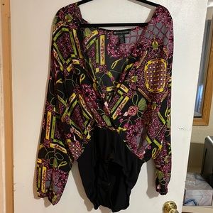 Plus size bodysuit by Fashion to Figure (FTG) NWT